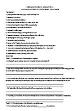 Luyện thi IELTS - Vocabulary set 15 Criticising teachers